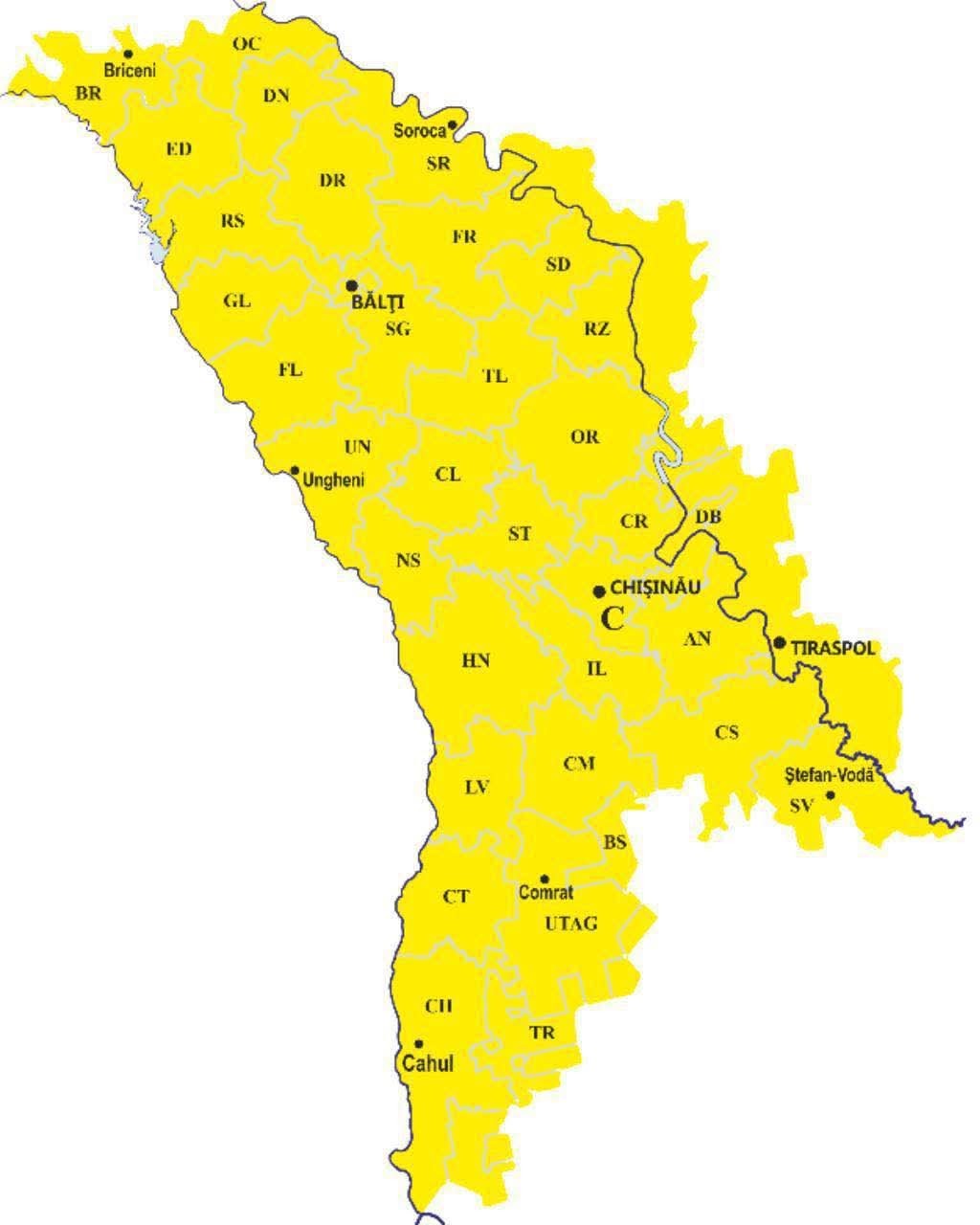 Primăria Chișinău ATENȚIONEAZĂ! Serviciul Hidrometeorologic de Stat menține Codul Galben de ploi de lungă durată pentru miercuri, 8 octombrie.
